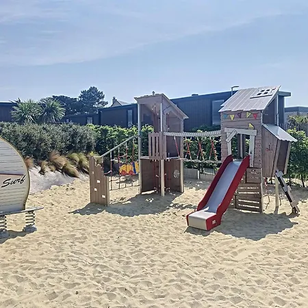 Mobil-home Luxueux A Jullouville, 200m Plage, Piscine Chauffee, Pour 6 Personnes - Fr-1-361a-73 * 瑞卢维尔莱潘