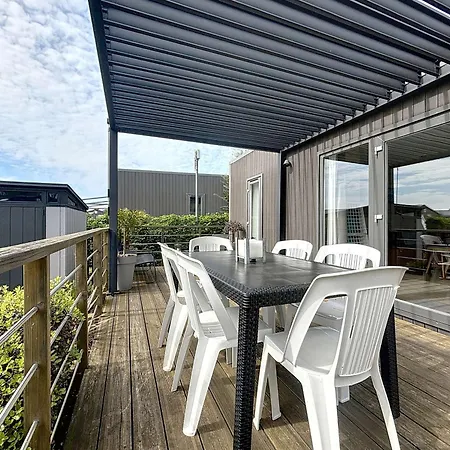 度假居 Mobil-home Luxueux A Jullouville, 200m Plage, Piscine Chauffee, Pour 6 Personnes - Fr-1-361a-73 瑞卢维尔莱潘