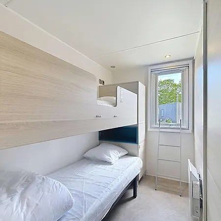 度假居 Mobil-home Luxueux A Jullouville, 200m Plage, Piscine Chauffee, Pour 6 Personnes - Fr-1-361a-73 *