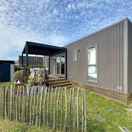 Mobil-home Luxueux A Jullouville, 200m Plage, Piscine Chauffee, Pour 6 Personnes - Fr-1-361a-73 度假居 瑞卢维尔莱潘