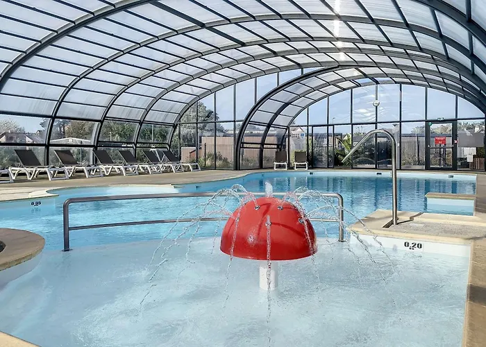 Mobil-home Luxueux A Jullouville, 200m Plage, Piscine Chauffee, Pour 6 Personnes - Fr-1-361a-73 Nyaraló Jullouville-les-Pins