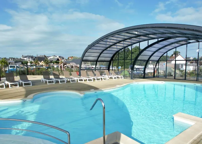 Mobil-home Luxueux A Jullouville, 200m Plage, Piscine Chauffee, Pour 6 Personnes - Fr-1-361a-73 Nyaraló Jullouville-les-Pins